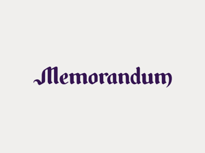 memorandum